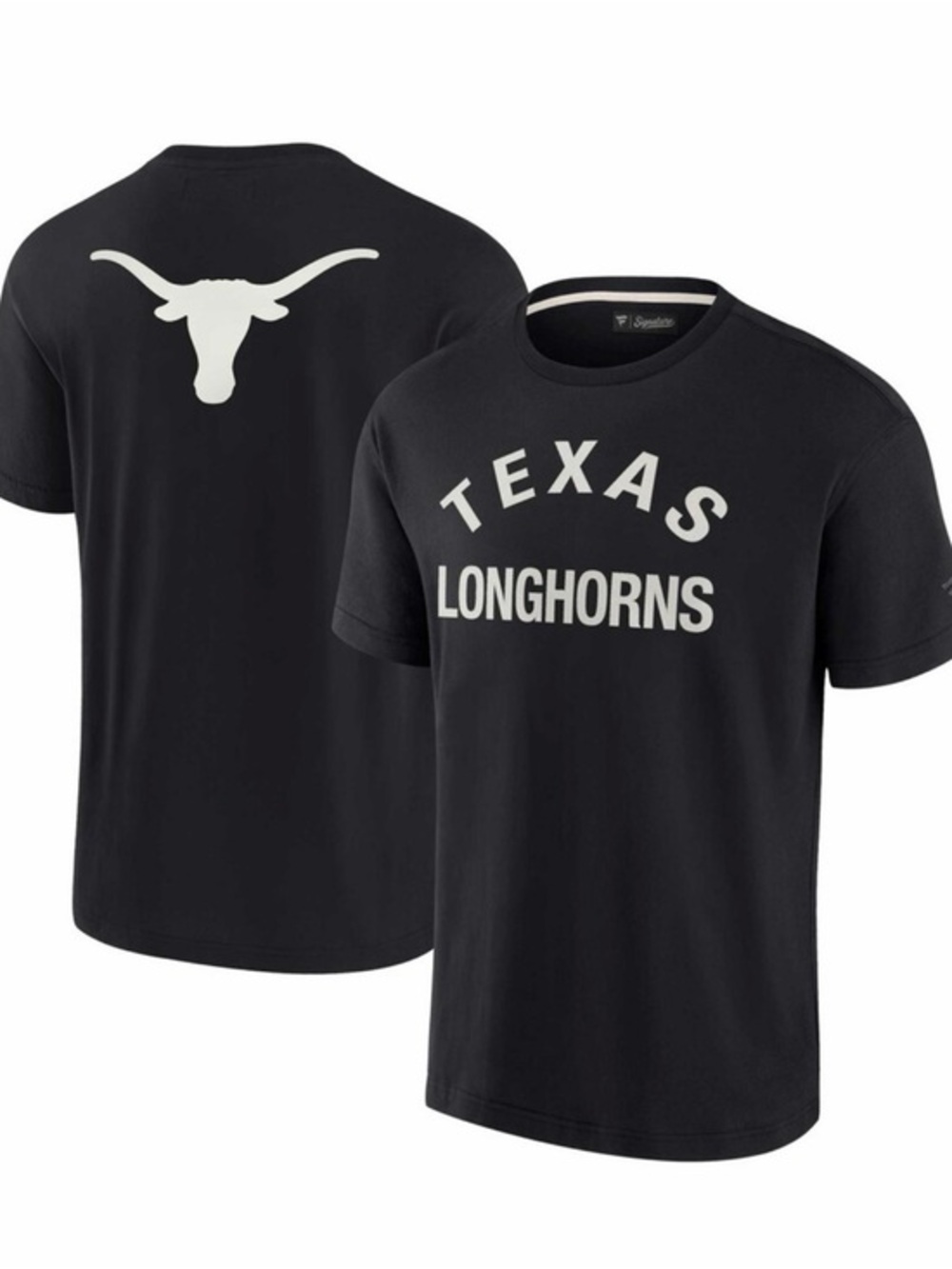 Unisex Fanatics Black Texas Longhorns Elements Super Soft Short Sleeve T-Shirt